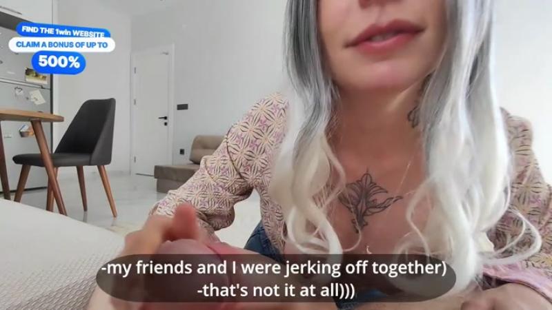 My Stepmom Saw Me Jerking Off And Offered To Fuck Her In The Ass Ghomestory