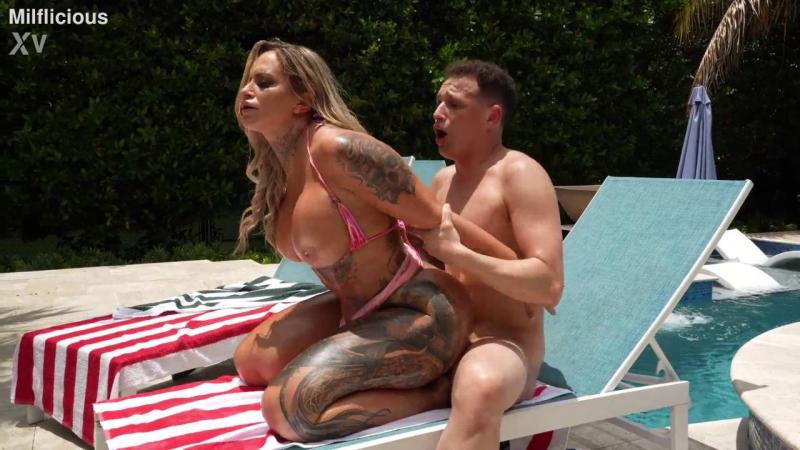 Stephanie Love Busty MILF Caught in the Act With Step Son